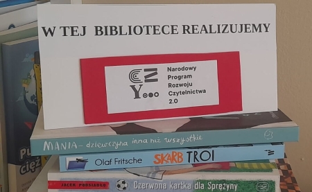 Nasza biblioteka beneficjentem Narodowego Programu Rozwoju Czytelnictwa