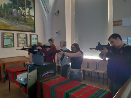 Zajęcia na wirtualnej strzelnicy