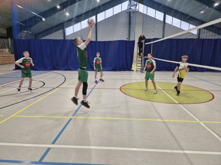 Pograliśmy w siatkówkę