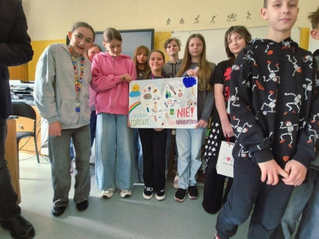 „Wybieram zdrowie – nie dla narkotyków” – szkolny konkurs profilaktyczny