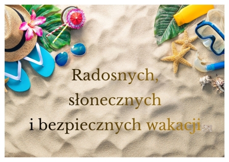 Życzenia na wakacje 2026