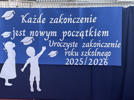 Zakończenie roku szkolnego 2025/2026 klas 1-3 (fotorelacja)