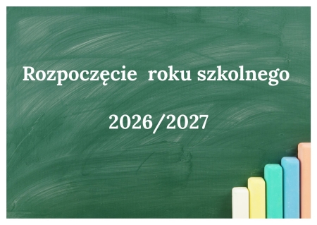 Uroczyste rozpoczęcie roku szkolnego 2026/2027