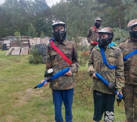 Paintballowa rywalizacja klasy VIa