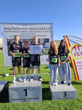 Reprezentacja SP nr 7 na Finale Wojewódzkim  w Bełchatowie