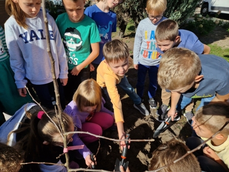 Warsztaty ekologiczne uczniów klas 2a i 2c